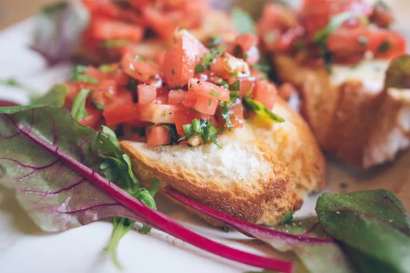 Roasted Tomato And Basil Bruschetta Recipe — photo 2