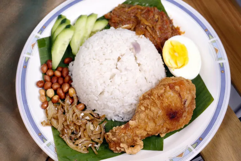 Malaysian Nasi Lemak Rice Recipe - Malaysian Nasi Lemak Rice Recipe