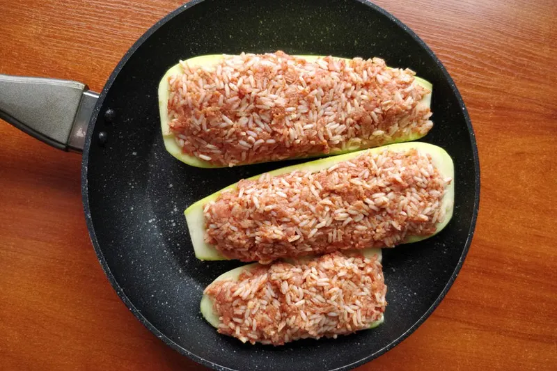 Zucchini Wheat Semolina Salt Recipe — photo 2