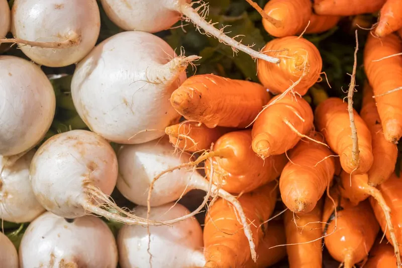 Gajar Shalgam Ka Paani Wala Achar Recipe - Carrot And Turnip Pickle