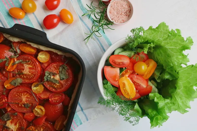 Baked Vegetable Salad Recipe