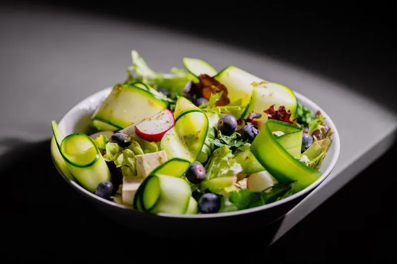 Detox Blueberry Salad Recipe