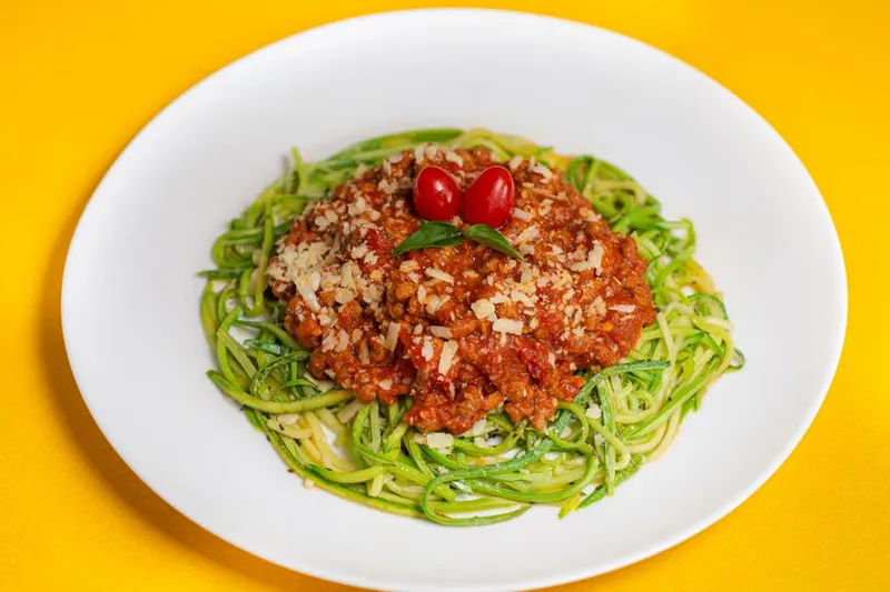 Zoodles In Creamy Basil Pesto Recipe — photo 2