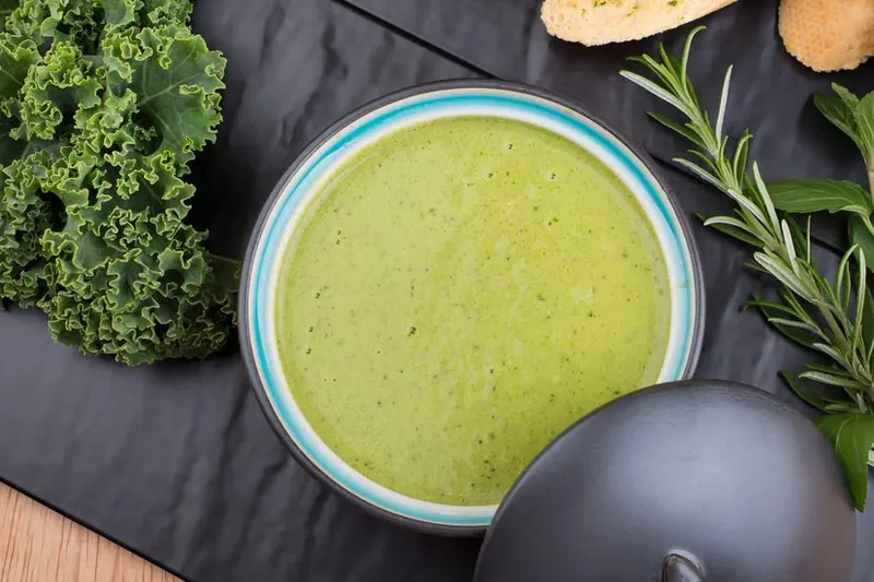 Kale and Mushroom French Soup Recipe - Kale and Mushroom French Soup Recipe — photo 2