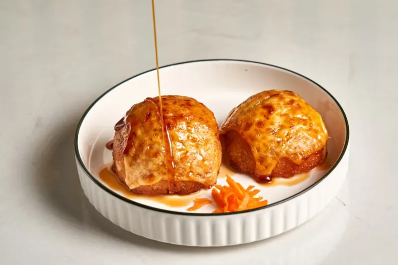 Honey Glazed Corn Fritters Recipe — photo 2