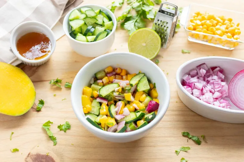 Onion Mango Salad Recipe - Instant Mango Pickle — photo 2