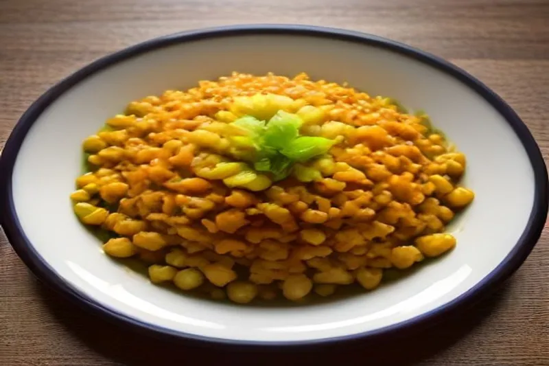 Mooga Gathi (Sprouted Moong In Coconut Paste) Recipe