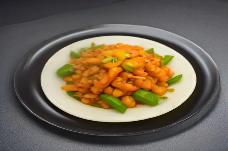 Sweet & Spicy Raw Papaya Moongphali Ki Sabzi Recipe