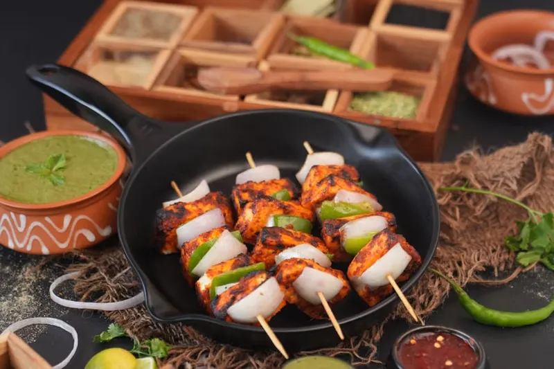Delicious Paneer Satay Recipe With Tandoori Mayo Recipe — photo 2