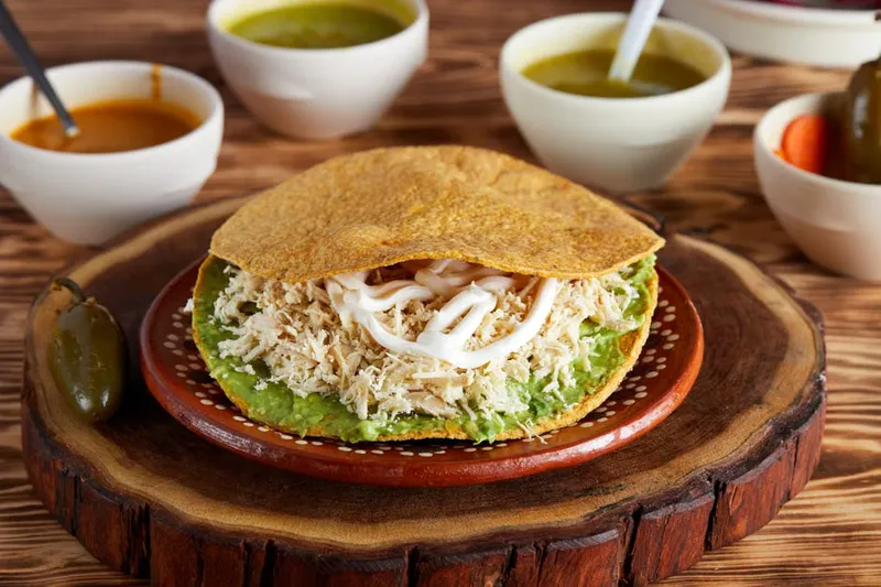 Mexican Chicken Tostadas Recipe