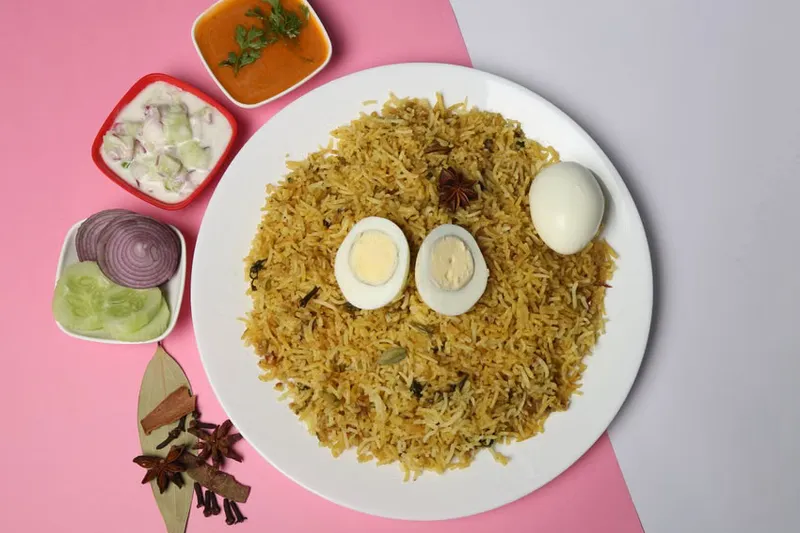 Egg Biryani Recipe With Coconut Milk