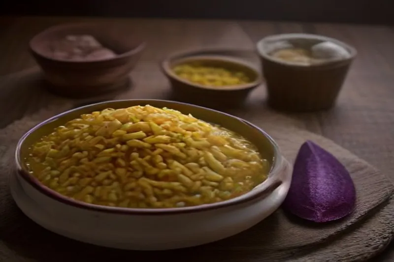 Vaangi Bhaat Recipe (Maharashtrian Style Brinjal Rice) — photo 2