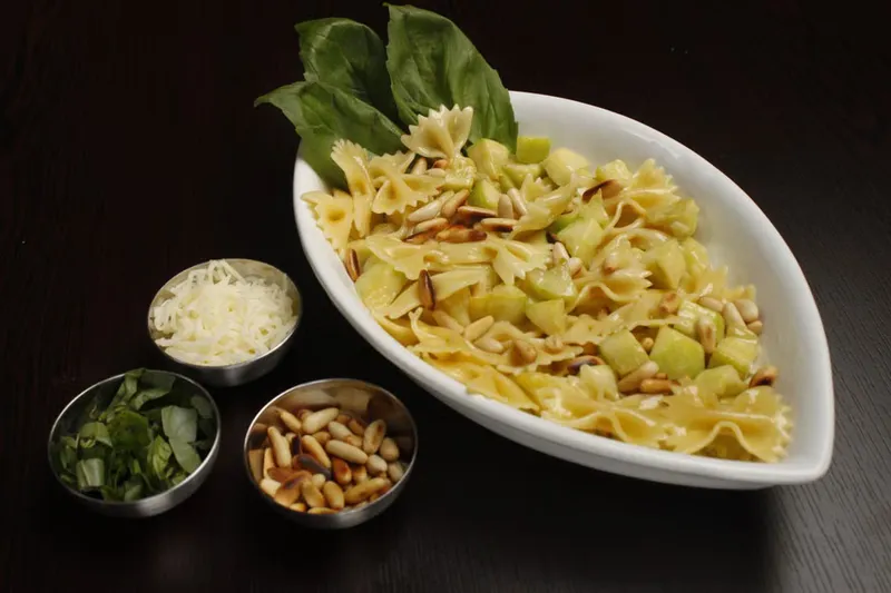 Roasted Vegetable Farfalle Pasta Salad Recipe