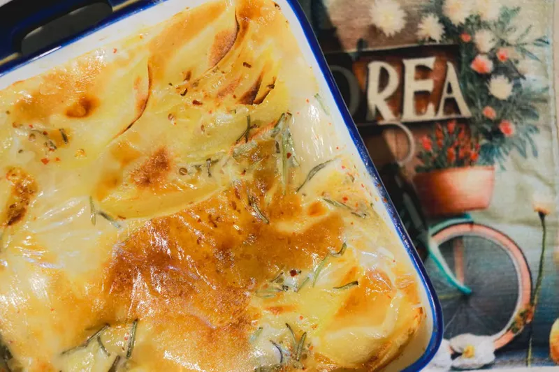 Sweet Potato Gratin With Fresh Herbs Recipe