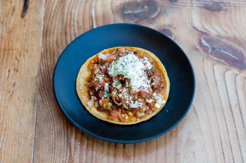 Shredded Chicken Tostadas Recipe — photo 2