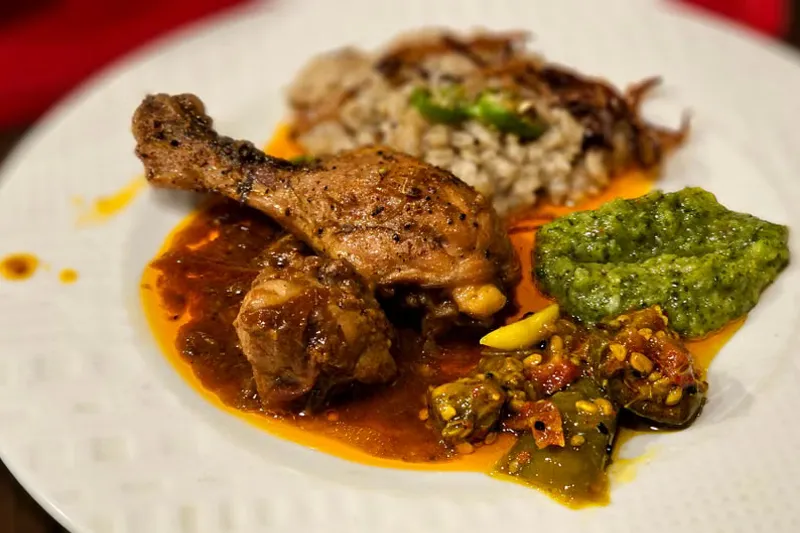 Kakka Orotti Recipe - Steamed Mini Rice Balls in Chicken Gravy — photo 2