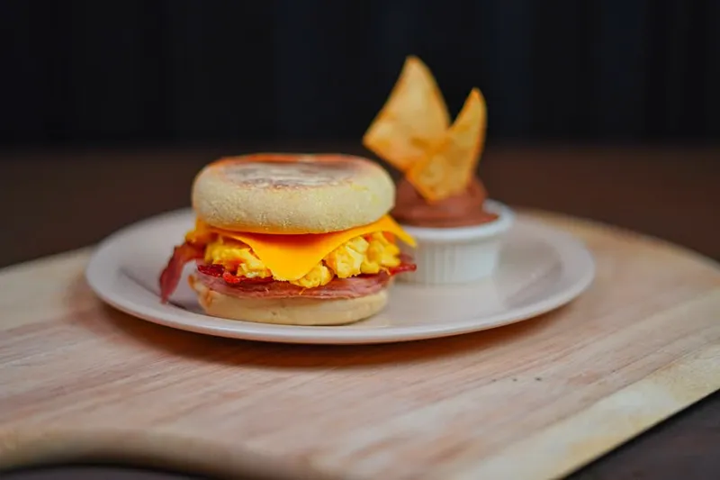 Grilled Cheese Sandwich Recipe With Scrambled Eggs — photo 2