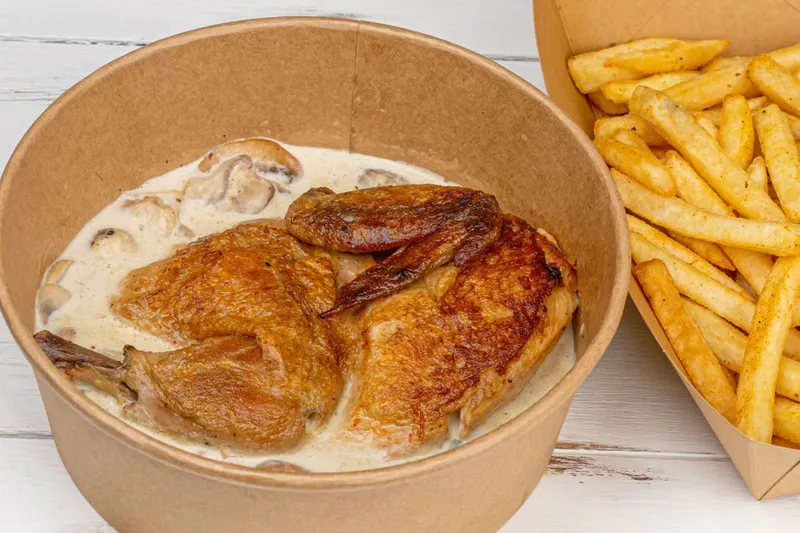 Chicken with Creamy Mushroom Sauce Recipe — photo 2