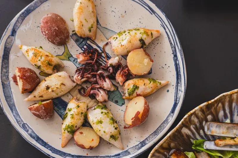 Calamari Roast Recipe (Kerala Style Squid)