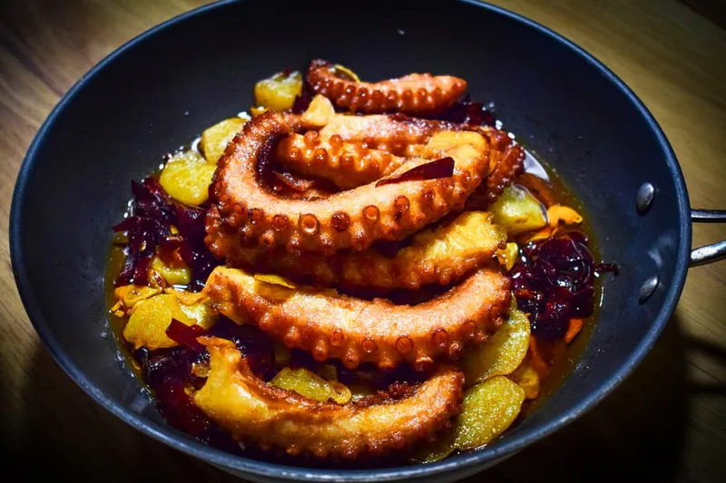 Calamari Roast Recipe (Kerala Style Squid) — photo 2