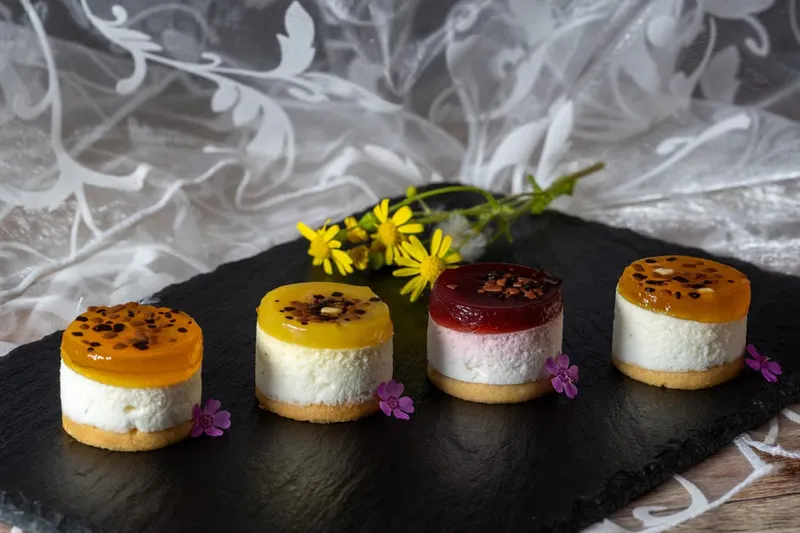 Eggless Thandai Mini Cheesecake Recipe — photo 2