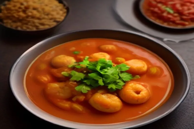 Kerala Style Konju Curry With Thengakothu Recipe (Kerala Style Prawn Curry) — photo 2