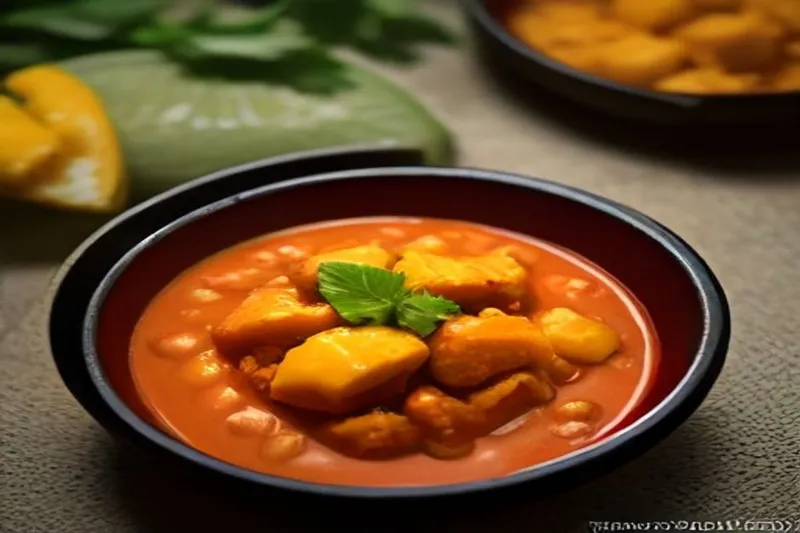 Coorg Style Kaad Manga Curry Recipe -Sweet & Spicy Mango Curry