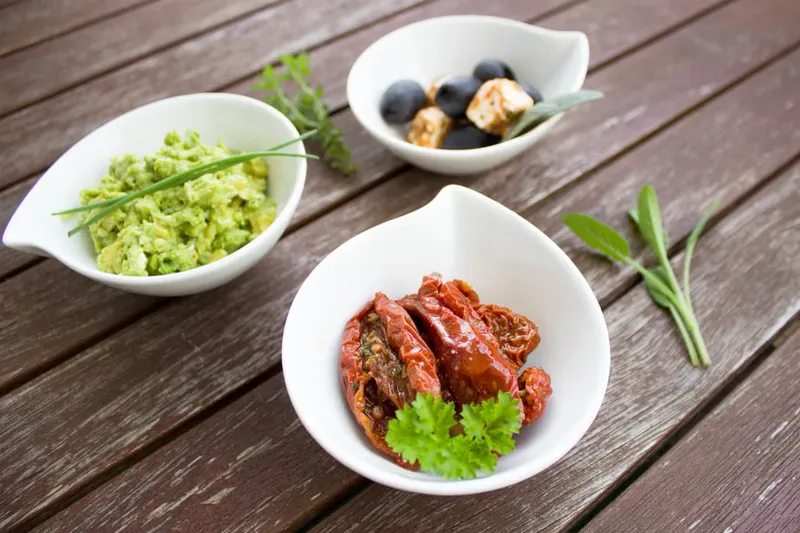 Egg Salad Recipe With Sun Dried Tomatoes And Scallions