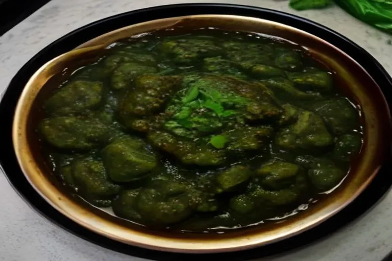 Haryanvi Saag Gosht Recipe — photo 2