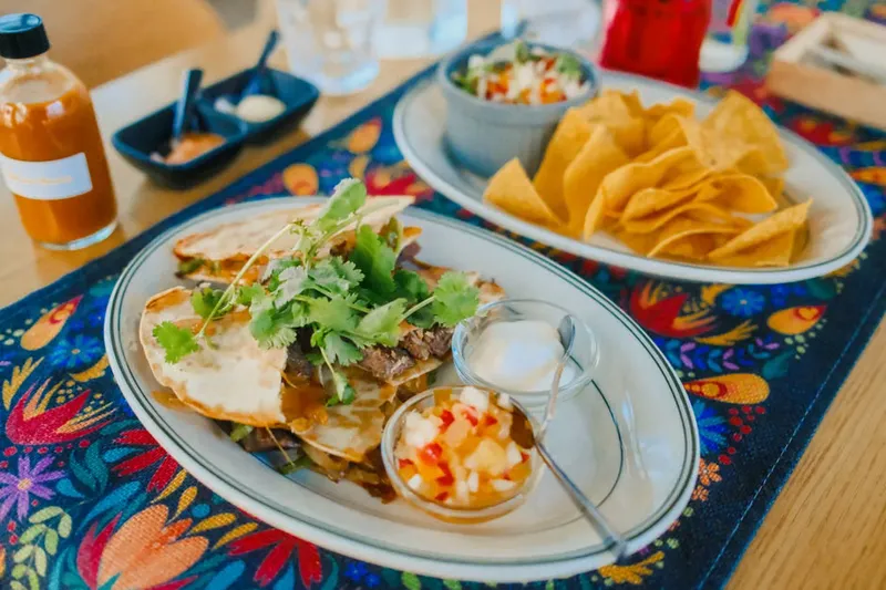 Mexican Style Broccoli Bell Pepper Cheese Quesadilla Recipe