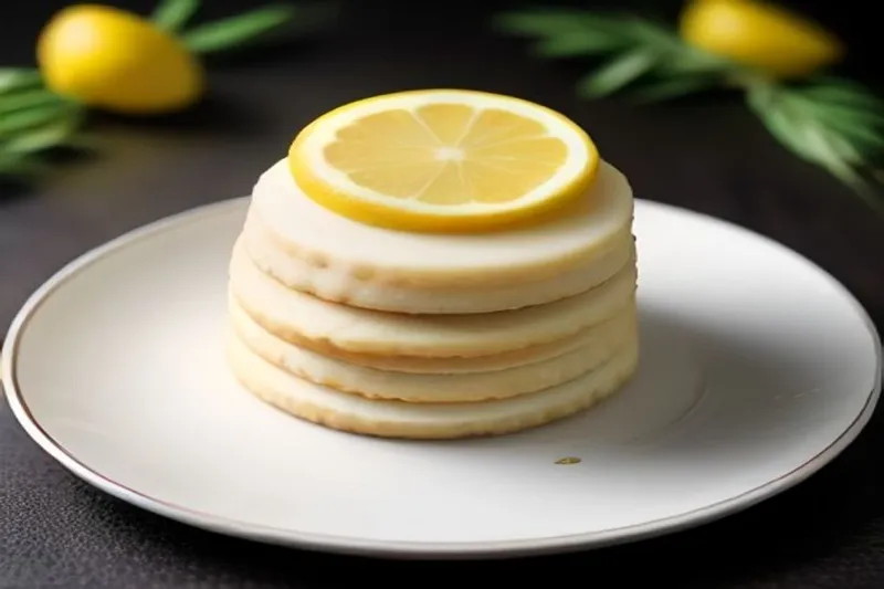 Lemon And Rosemary Shortbread Cookies Recipe