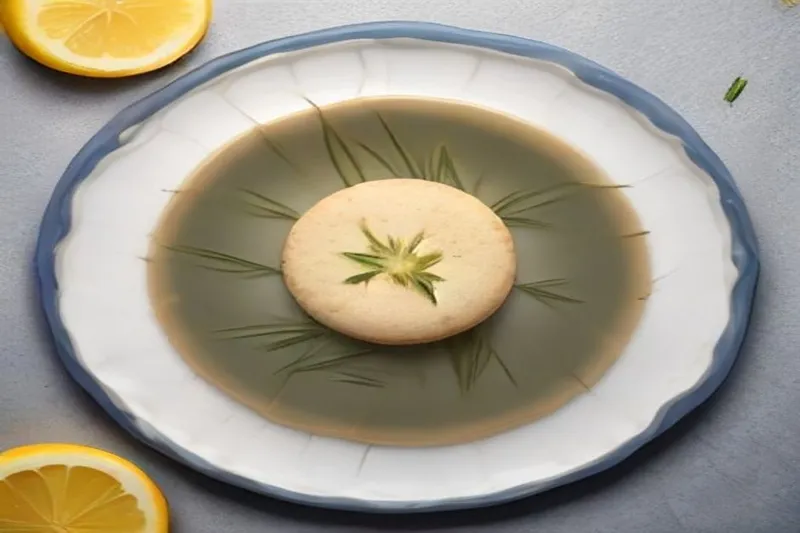 Lemon And Rosemary Shortbread Cookies Recipe — photo 2