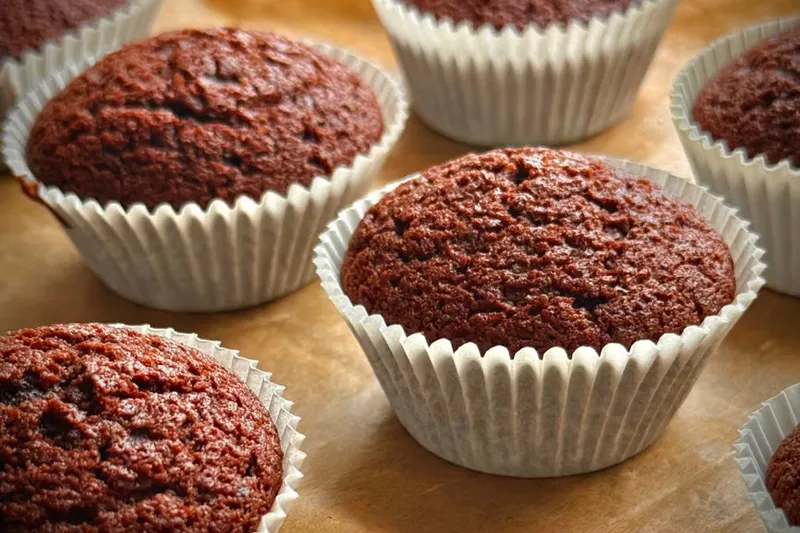 Whole Wheat Chocolate Cinnamon Cupcakes Recipe — photo 2