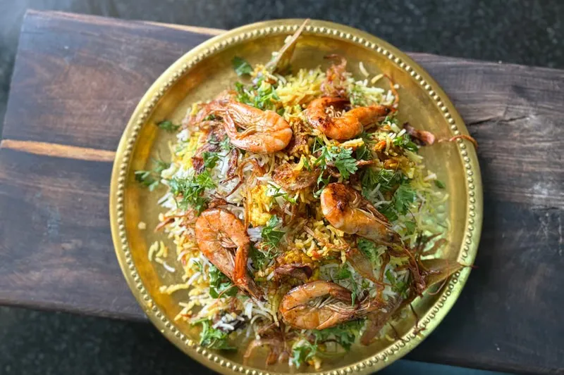 Kerala Style Prawns & Shrimp Biryani -Chemmeen Biryani Recipe — photo 2