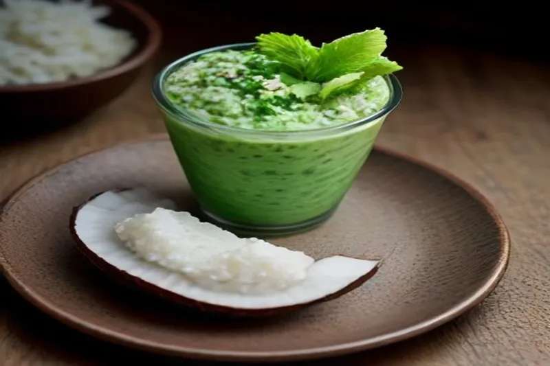 Coconut Chutney With Coconut Water (Recipe In Hindi)