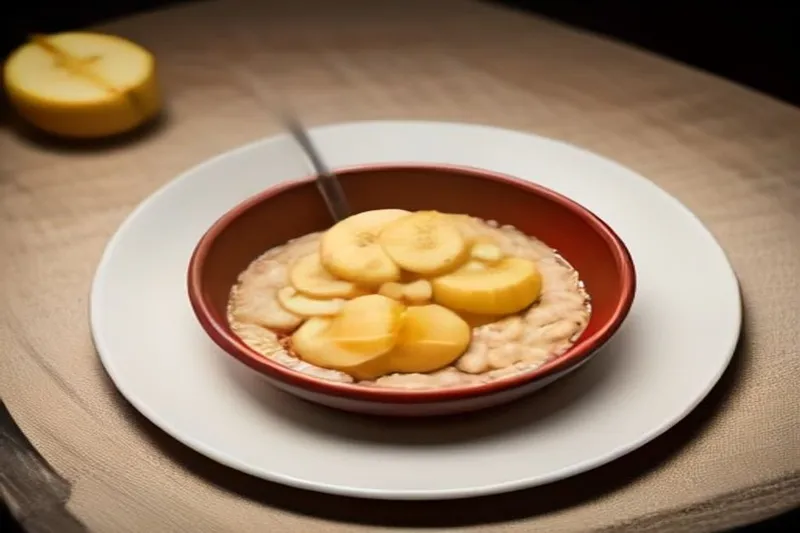 Banana Apple Porridge Recipe - 6 Months Above For Babies & Toddlers — photo 2
