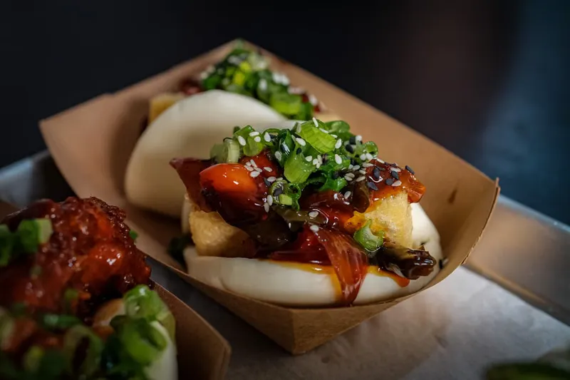 Taiwanese Style Gua Bao Recipe - Steamed Bao Buns With Sweet And Spicy Mushroom & Tofu Recipe