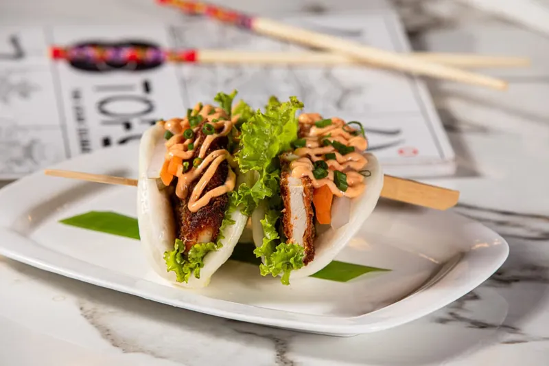 Taiwanese Style Gua Bao Recipe - Steamed Bao Buns With Sweet And Spicy Mushroom & Tofu Recipe — photo 2