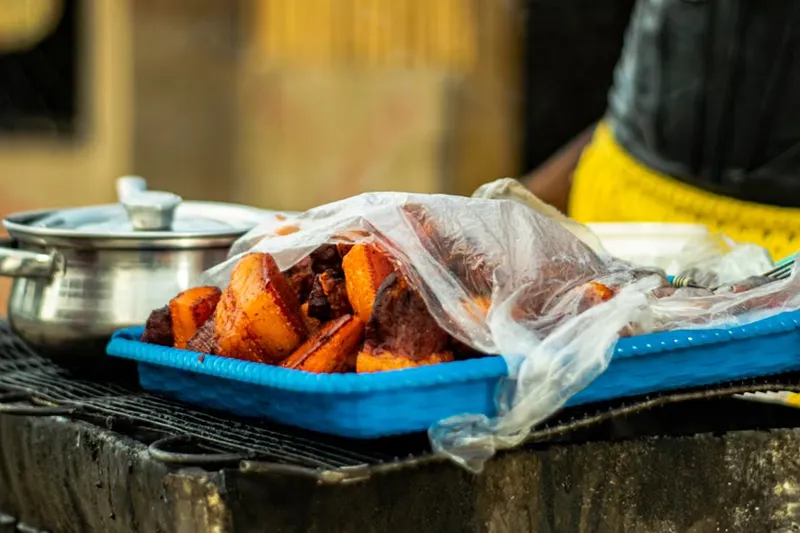 Suran Fodi Recipe - Goan Semolina Crusted Yam — photo 2