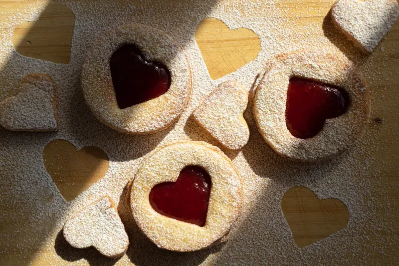 Eggless Jam-Filled Thumbprint Cookies Recipe — photo 2
