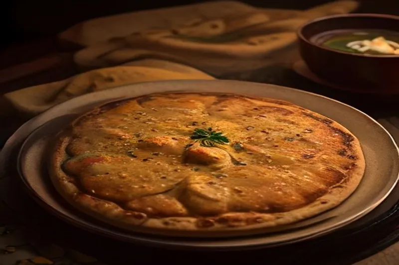 Awadh Style Bakarkhani Roti Recipe ( Thick Spiced Flatbread Recipe ) — photo 2