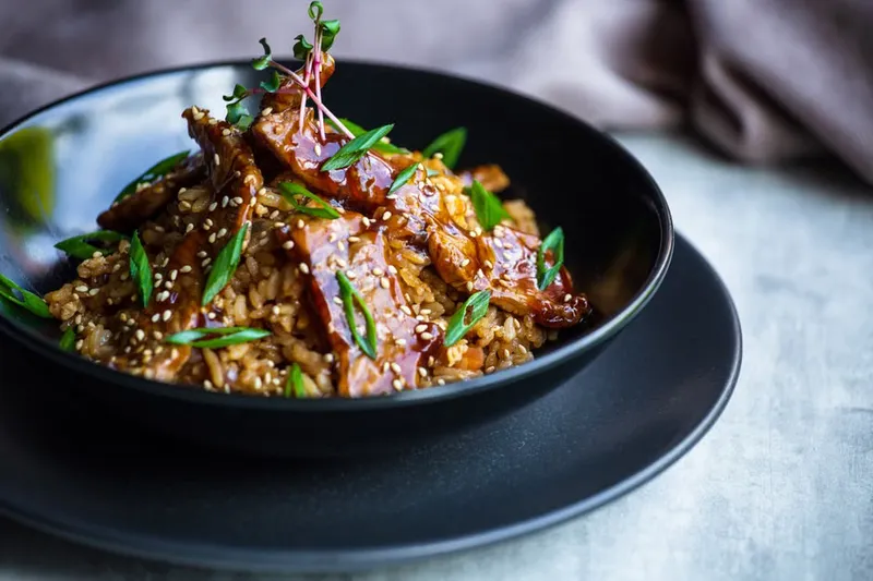 Ginger Turkey Rice Recipe - Ginger Teriyaki Rice Recipe — photo 2