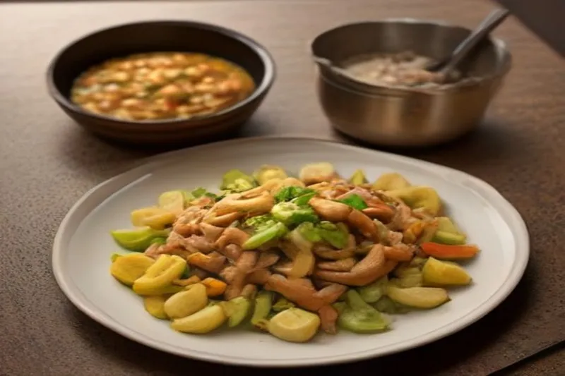 Aratikaya Masala Pulusu Recipe - Raw Banana Stir Fry — photo 2