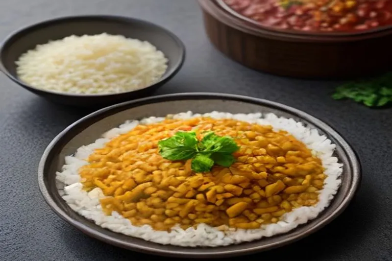 Maharashtrian Narali Bhaat Recipe (Sweetened Coconut Rice)