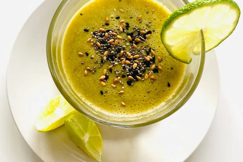 Sabji Shikanji Recipe - Chia Seeds Shikanji — photo 2