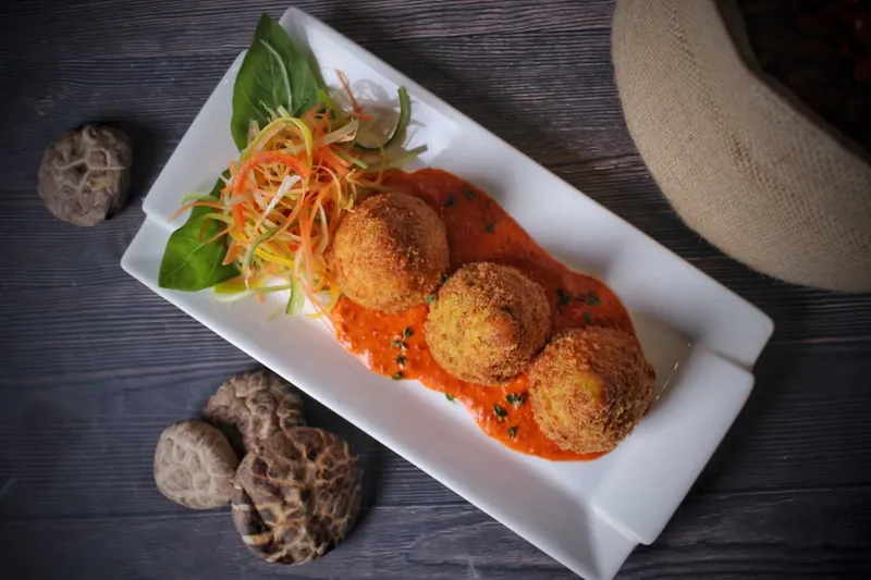 Mozzarella Stuffed Potato Balls Recipe — photo 2