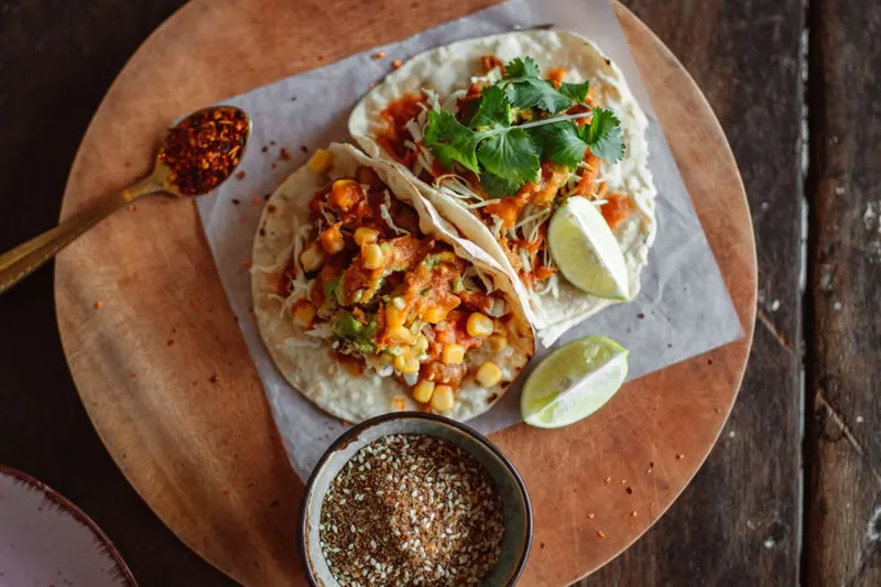 Vegetarian Mexican Chili for Tacos Recipe - Made from Horse Gram — photo 2