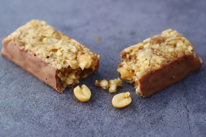 Peanut Butter And Flax Oats Bar With Chocolate Chip Recipe — photo 2