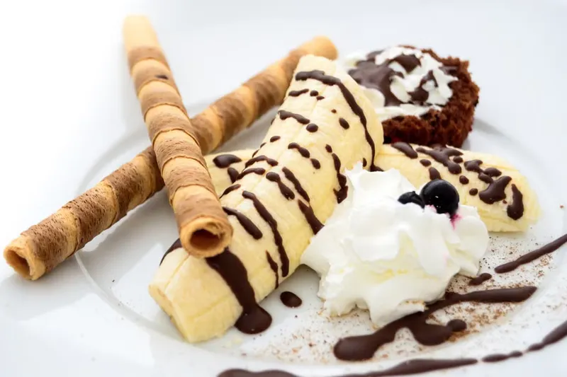 Buckwheat & Oat Waffle Recipe With Bananas & Vanilla Ice Cream — photo 2