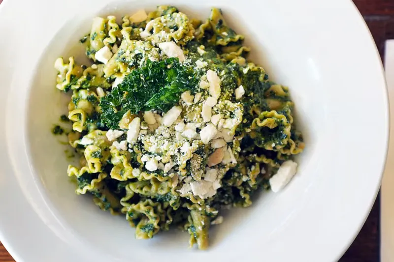 Healthy Kale Pesto Pasta Recipe